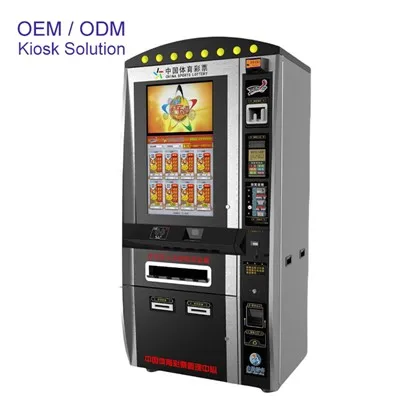 Kiosk uređaj za izdavanje srećki
