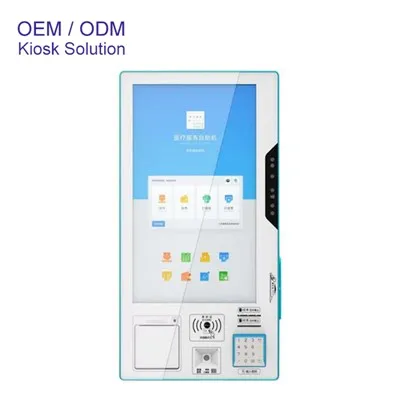 Zidni kiosk sa zaslonom osjetljivim na dodir